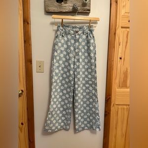 EUC billabong x wrangler flares